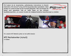 Stellenanzeige-KFZ-Mechatroniker Stellenanzeige-KFZ-Mechatroniker